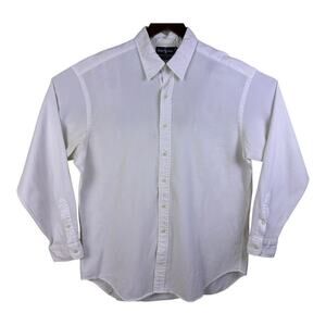 Polo Ralph Lauren Blake Shirt Men XL White Corduroy Pony Button Down Vintage